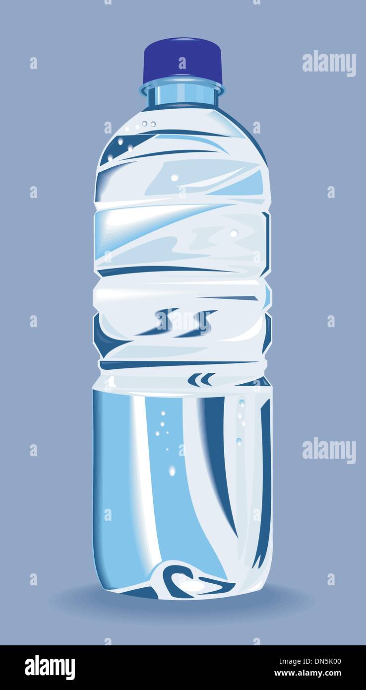 plastic water bottle container Stock Vector Image & Art - Alamy