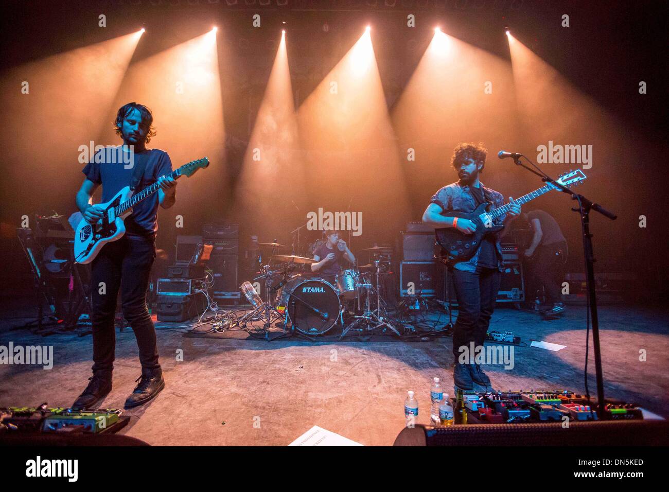 Detroit, Michigan, USA. 17th Dec, 2013. Lead Singer/Guitarist YANNIS
