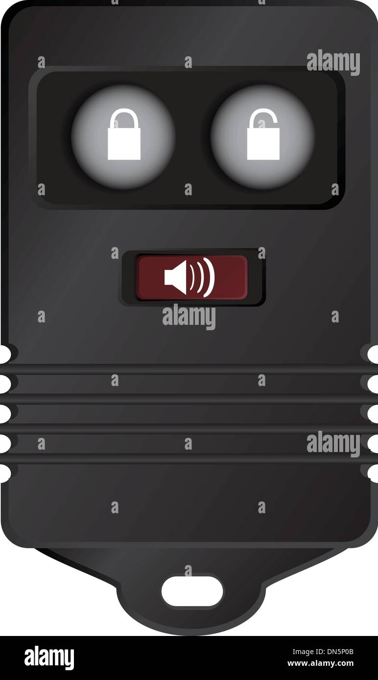 Remote Key Fob Stock Vector Image & Art Alamy