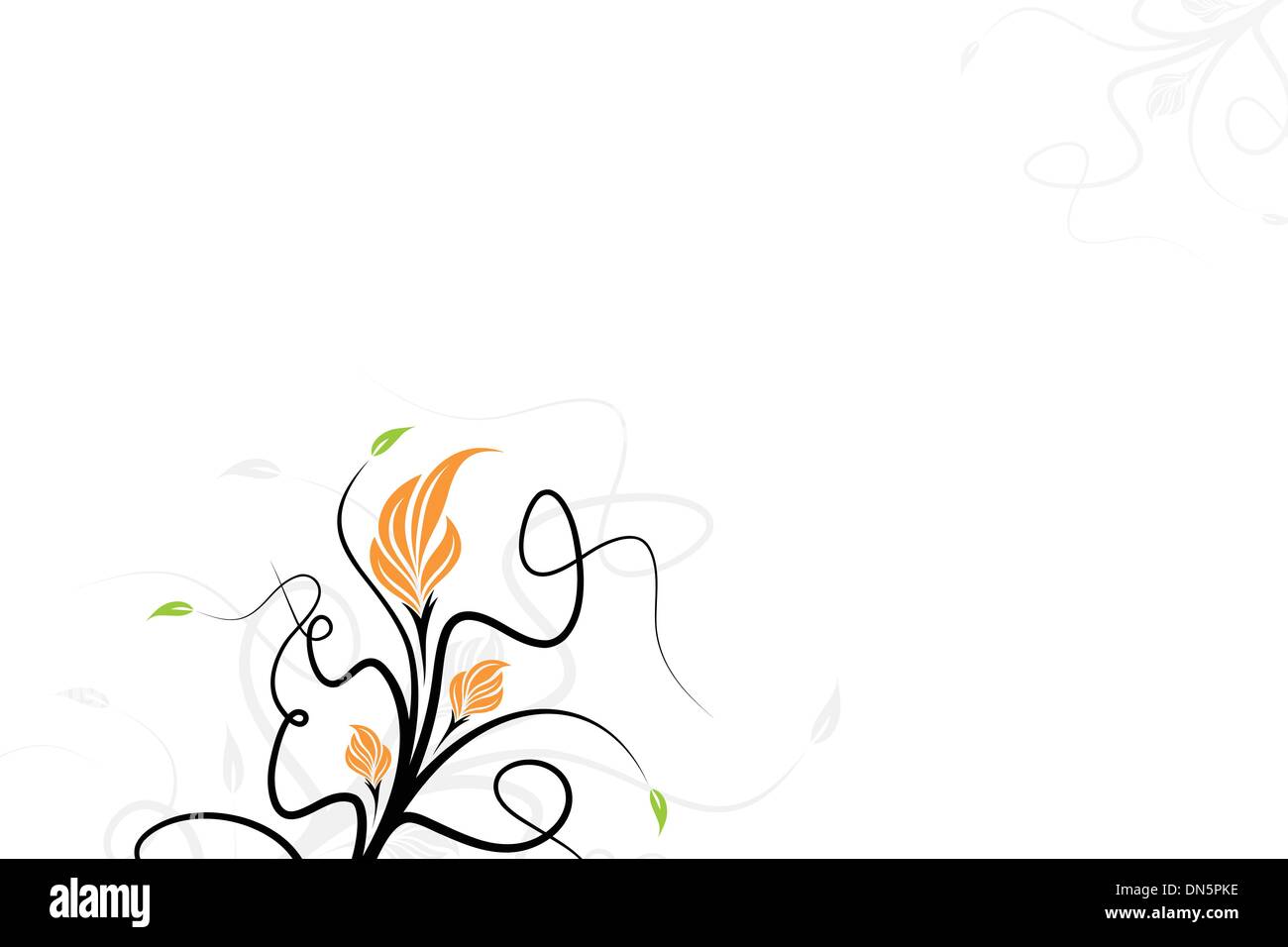 Vector floral background Stock Vector Image & Art - Alamy