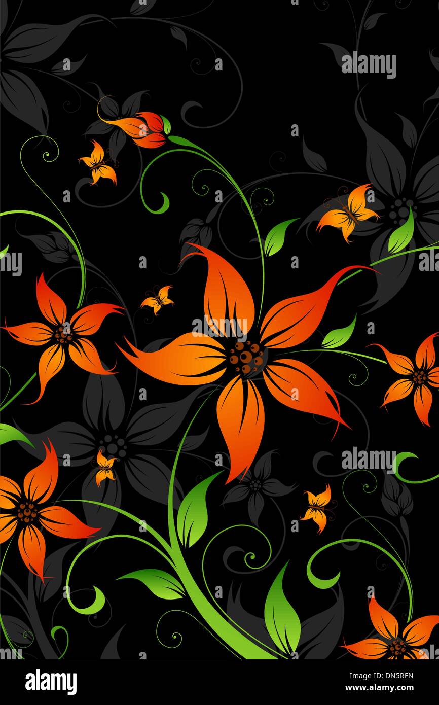 Flower background Stock Vector