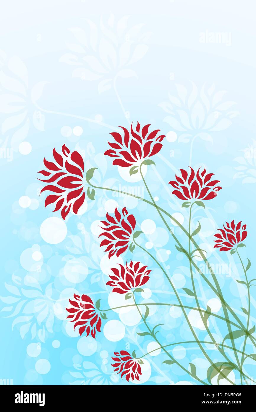 Flower Background Stock Vector
