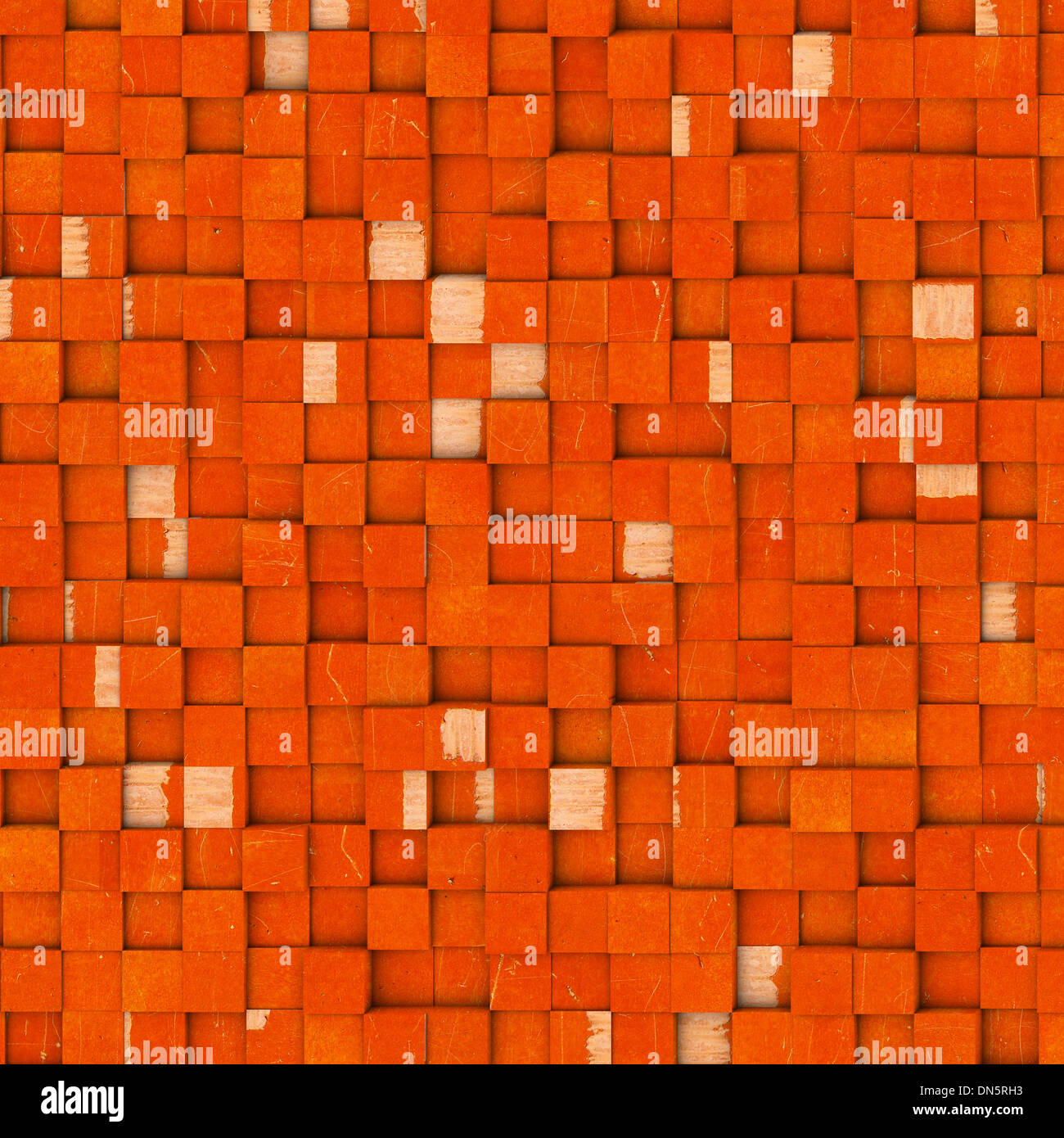 orange grunge tile mosaic pattern backdrop Stock Photo - Alamy