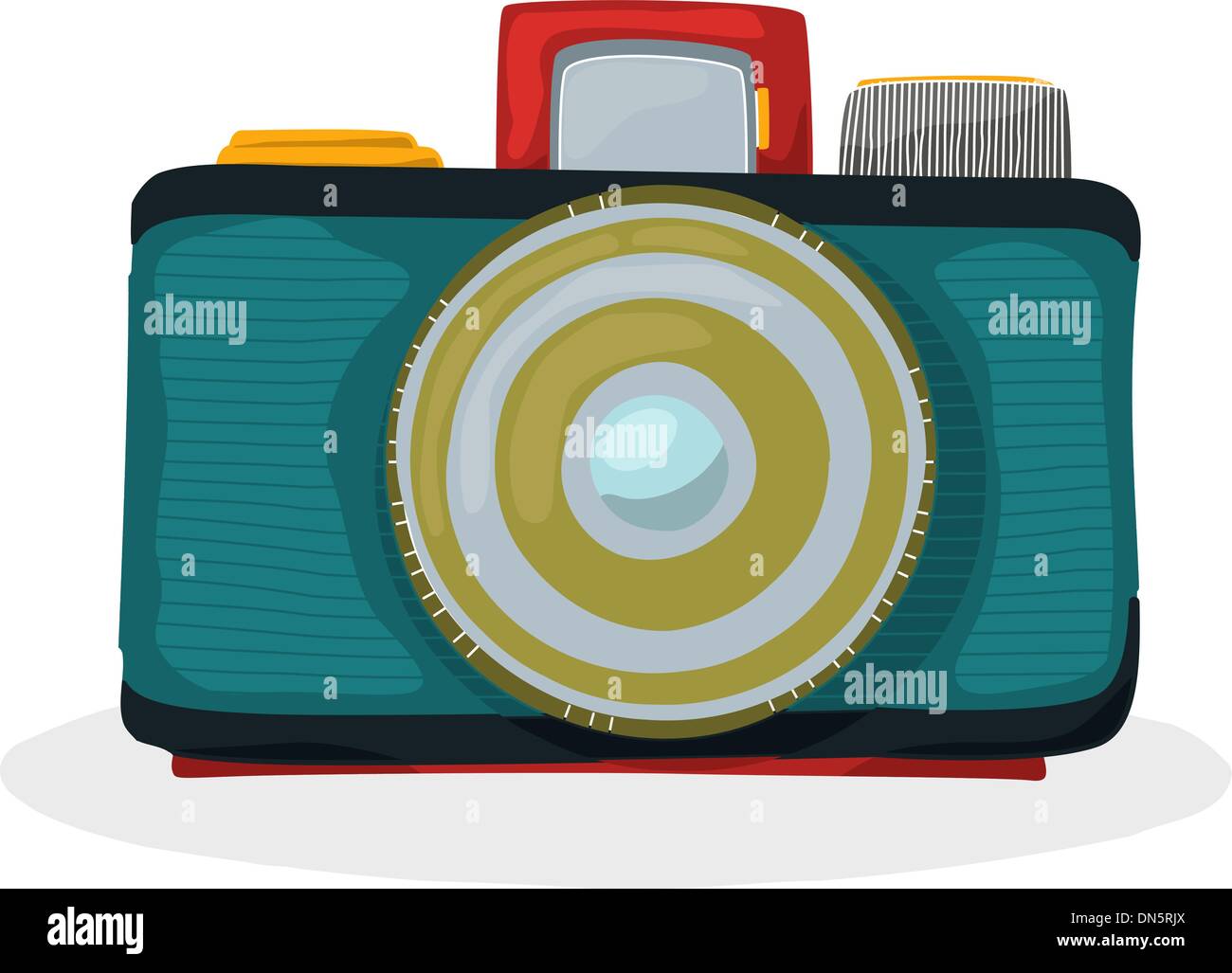 Retro cartoon camera Stock Vector Image & Art Alamy