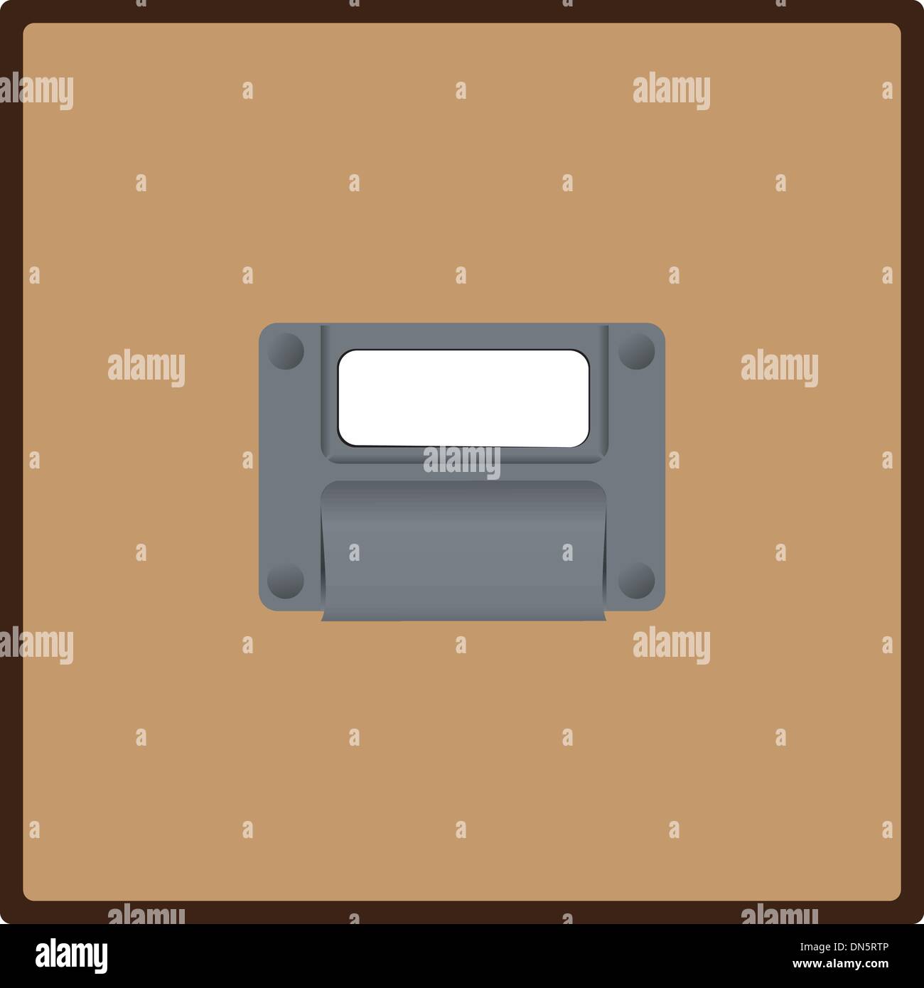 Vintage filing cabinet Stock Vector Images - Alamy