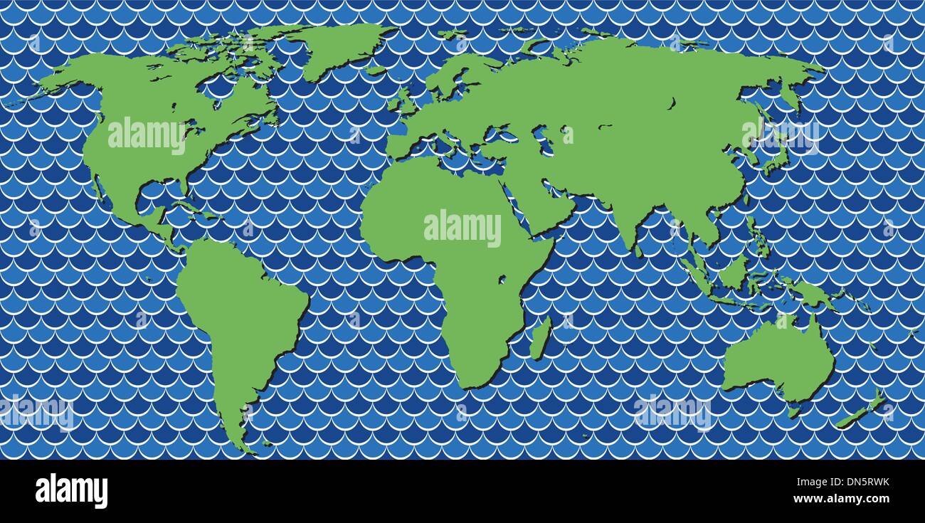 World map globe abstract hi res - Abstract World Map DN5RWK