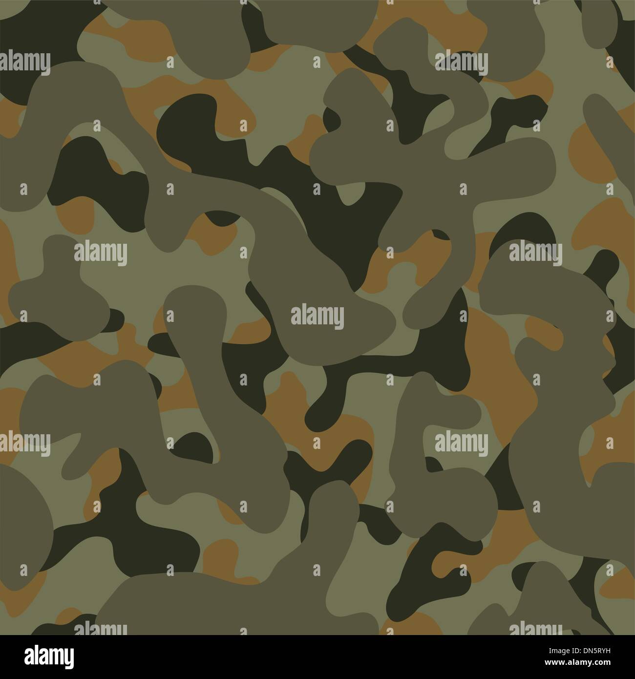 Camouflage (seamless on all four sides) Stock Vector