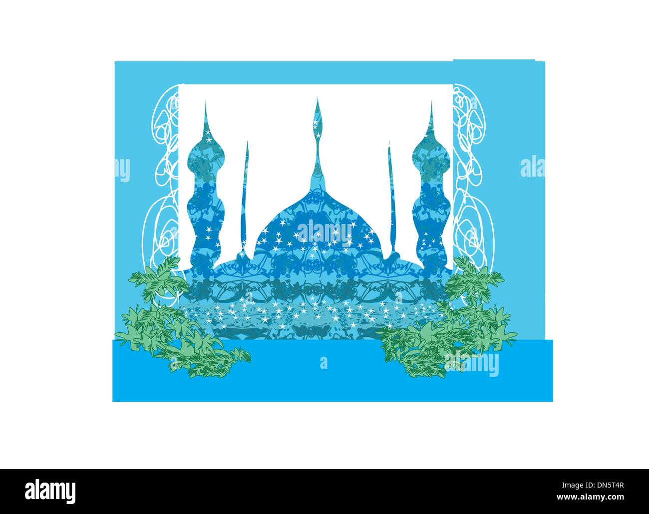Mosque Pattern Background artistic pattern background with mosque Stock Vector Image & Art - Alamy
