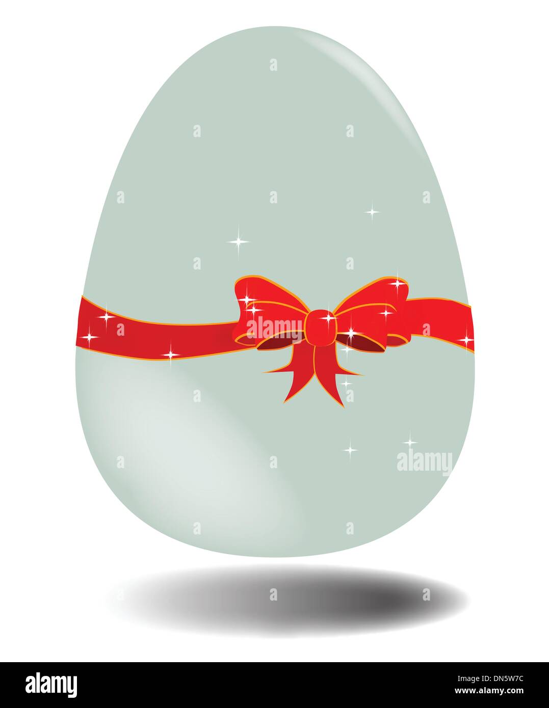 Chocolate Egg. Stock Vector