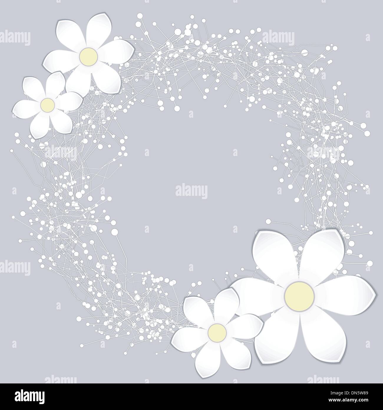 White paper flower hi-res stock photography and images - Alamy