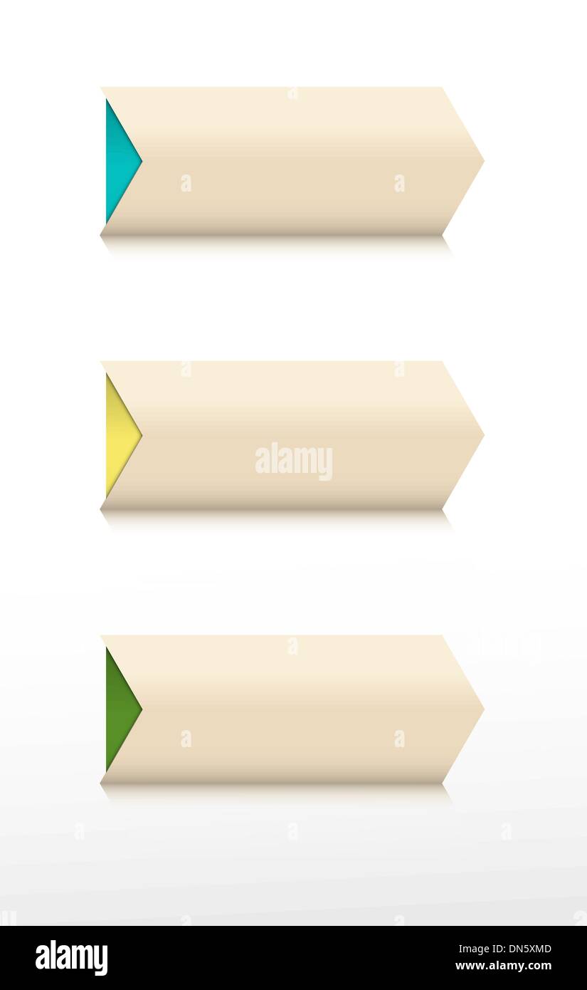 The button with arrow Stock Vector Image & Art - Alamy