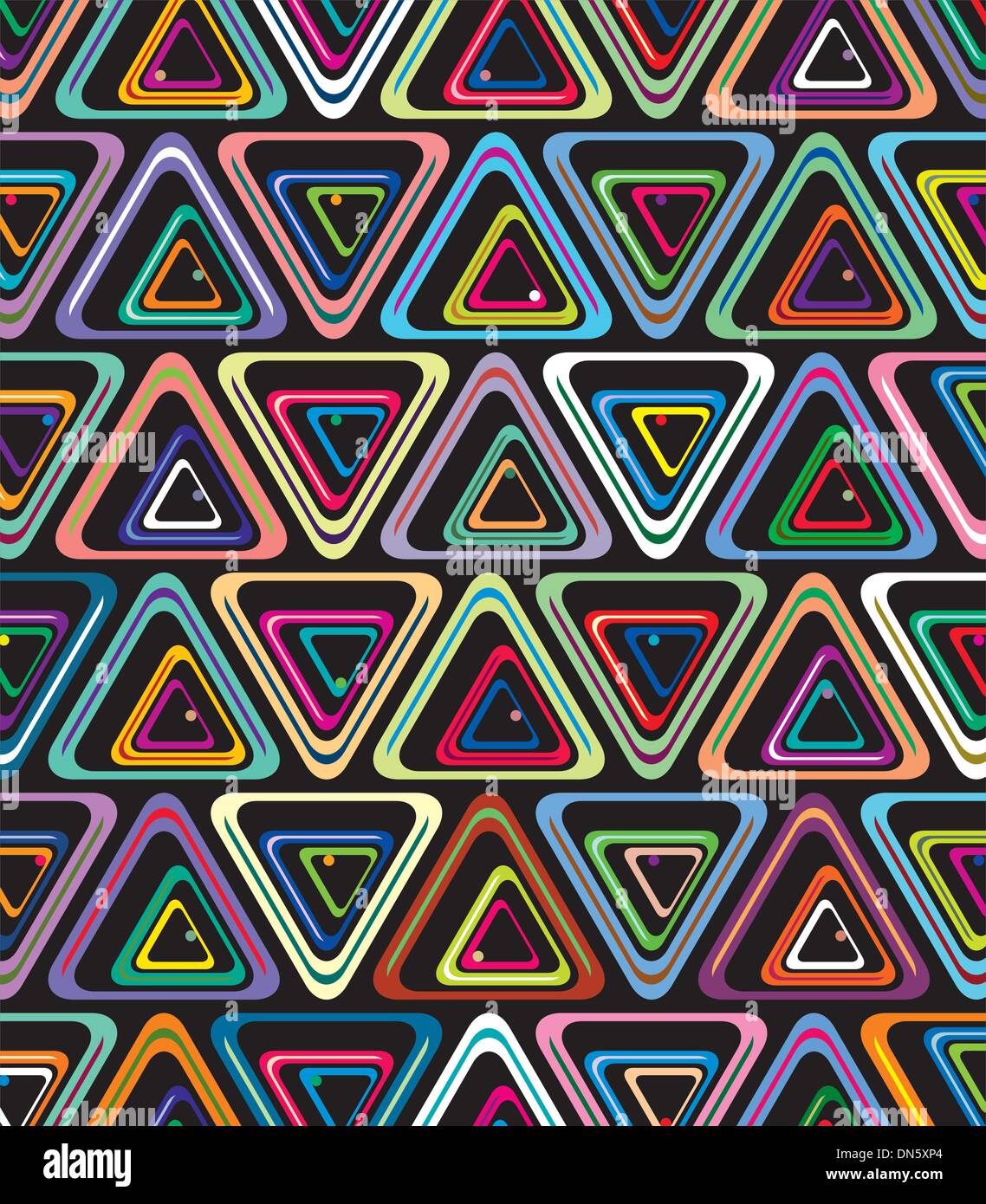 abstract colorful background of triangles Stock Vector