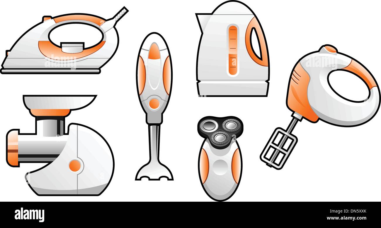 household goods Stock Vector