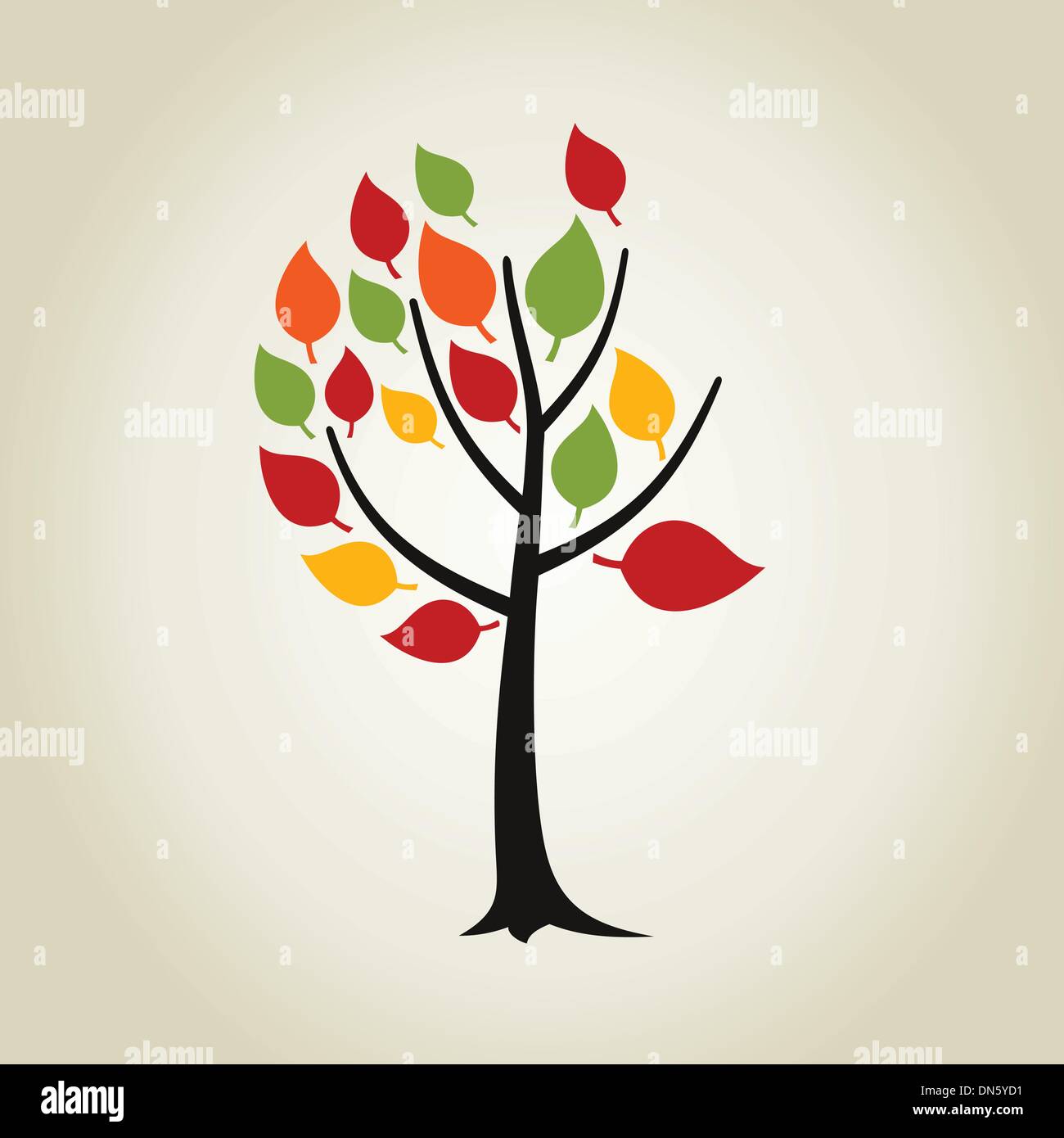 Tree wood2 Stock Vector