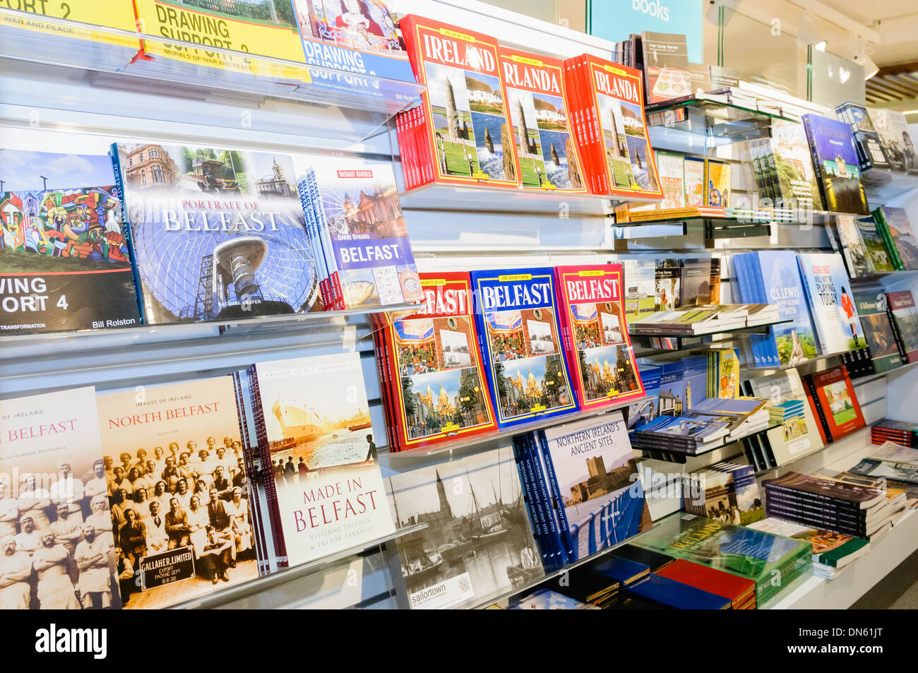Books about Belfast and Northern Ireland on sale in Visit Belfast