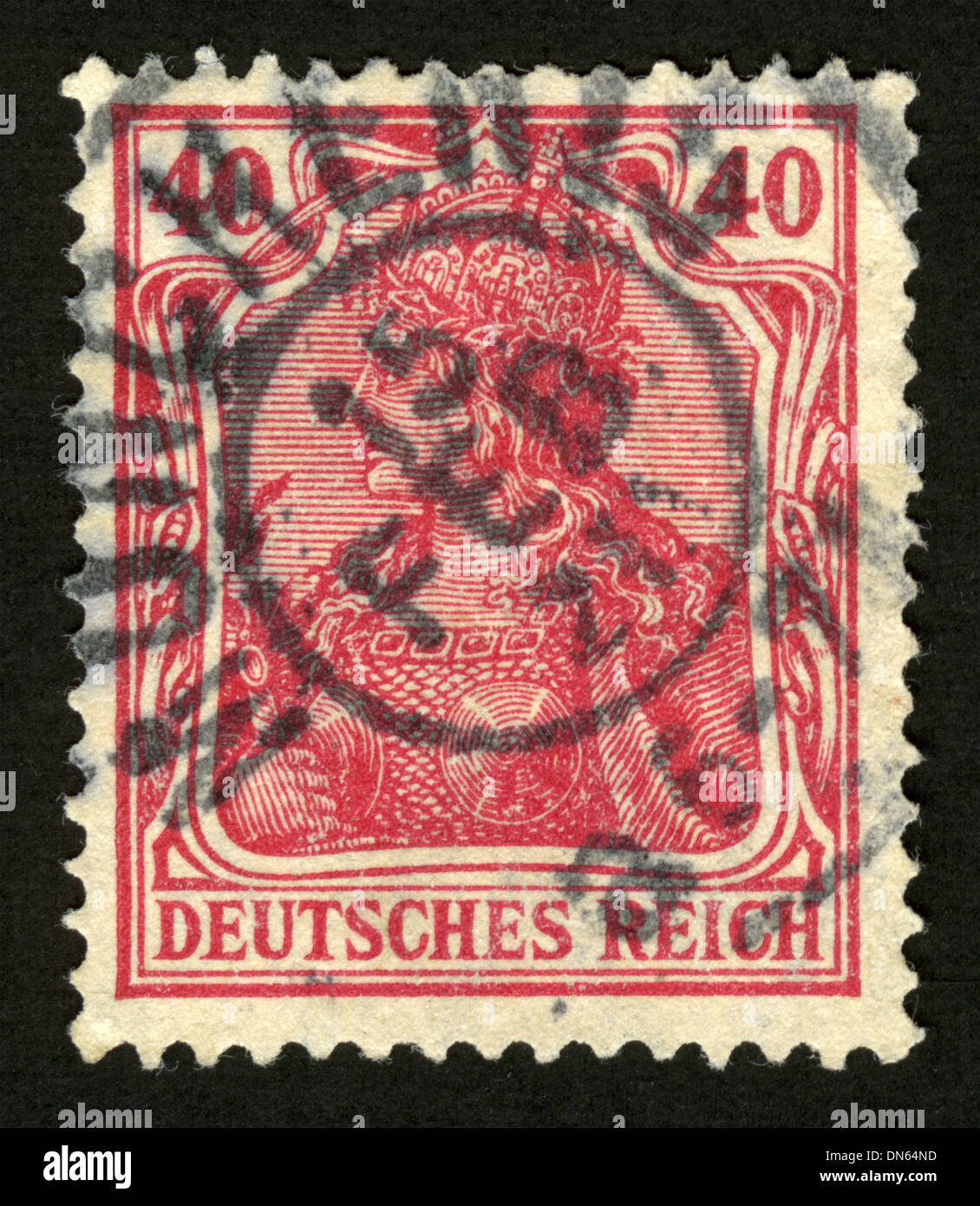 Postage stamp Germany, AM Post, post mark, stamp, post stamp, 1902