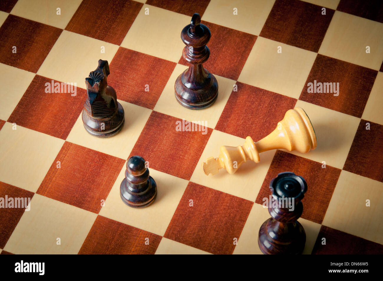 Senior Man Thinking about His Next Move in a Game of Chess Stock Photo -  Image of king, checkmate: 64993646