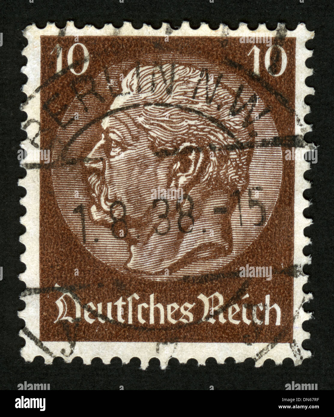 Postage stamp Germany, AM Post, post mark, stamp, post stamp,GERMANY