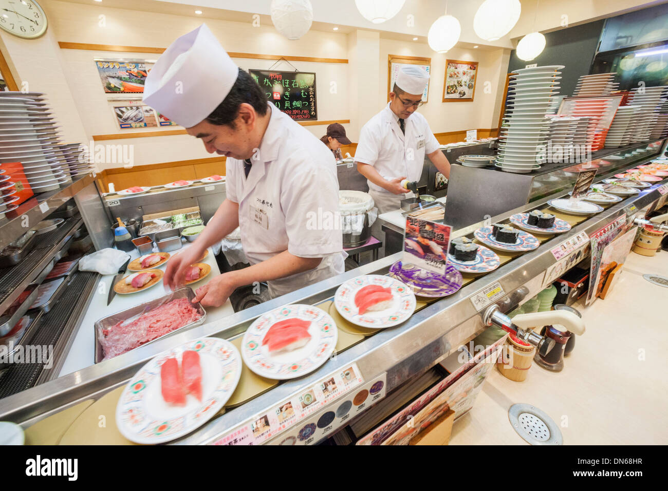 Japan, Honshu, Kanto, Tokyo, Sushi Chef Stock Photo - Alamy