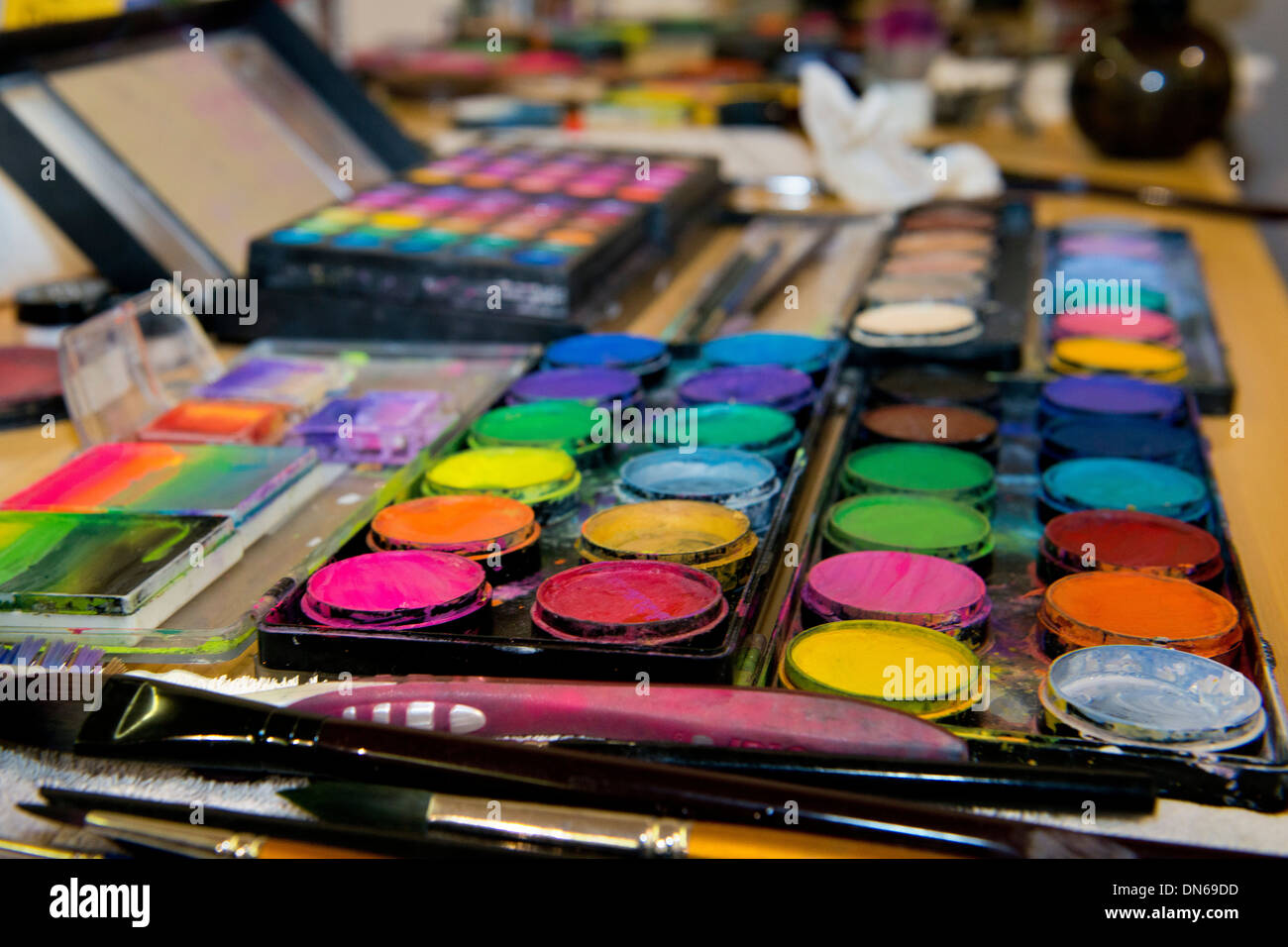 Body painting, Paint Stock Photo Alamy