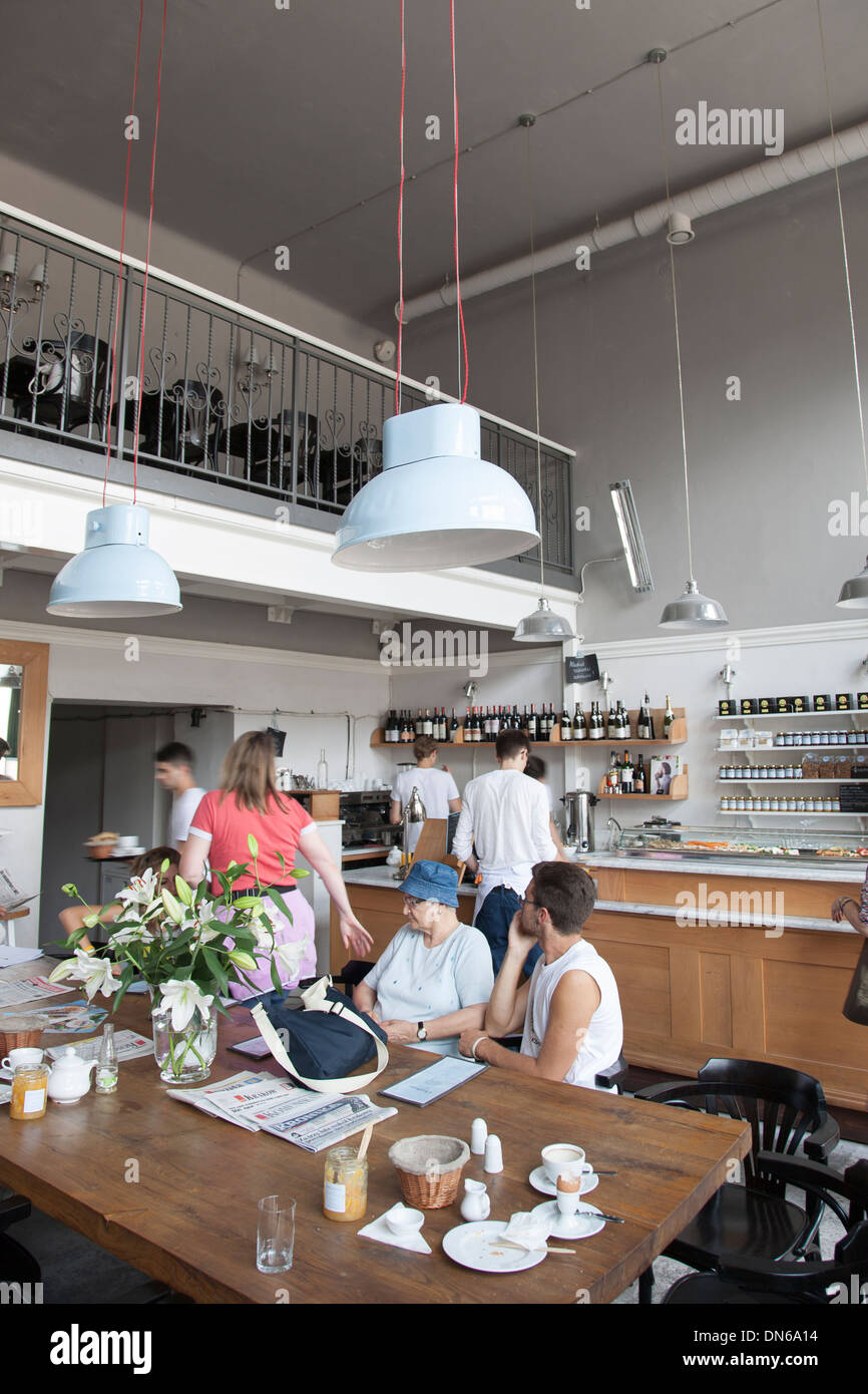 Charlotte Cafe and Bar, Krakow; Poland Stock Photo - Alamy