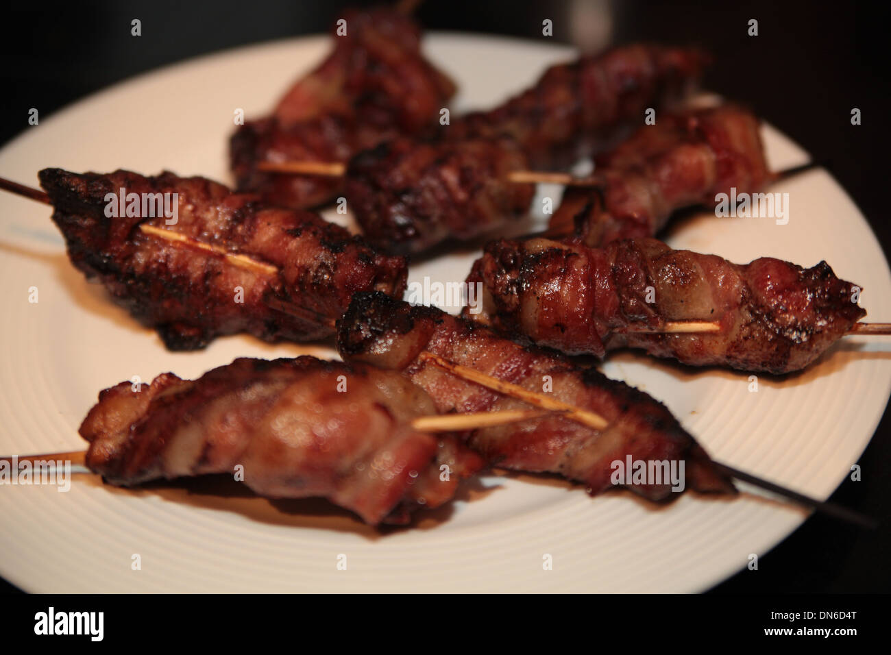 bacon wrapped chicken Stock Photo - Alamy