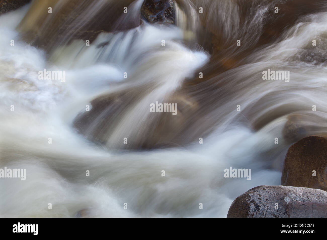 Au Sable River, Adirondacks, Upper New York Stock Photo