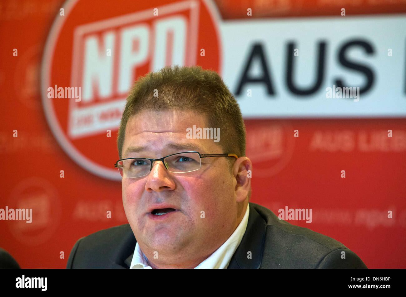 Federal chairman right wing party npd hi-res stock photography and images -  Alamy