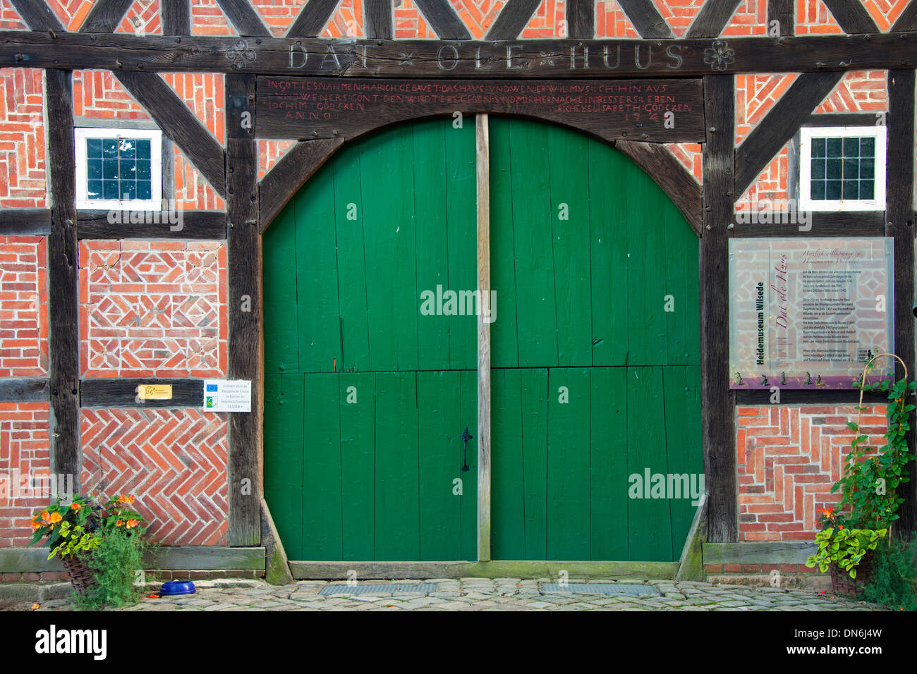 Dat ole Huus Heath Museum about farming, open air museum at Wilsede