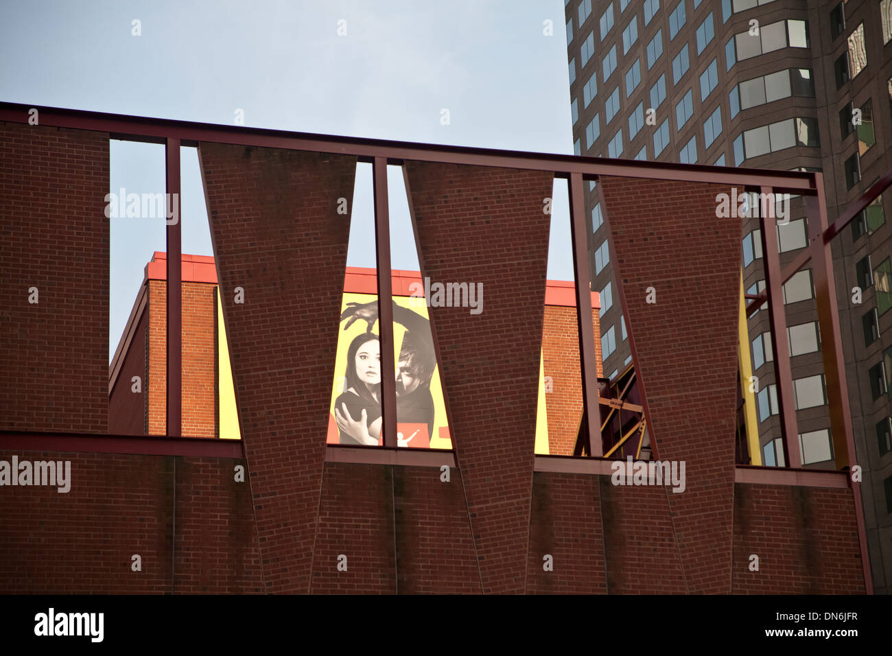 Architecture and wall art, Montreal, Canada Stock Photo Alamy