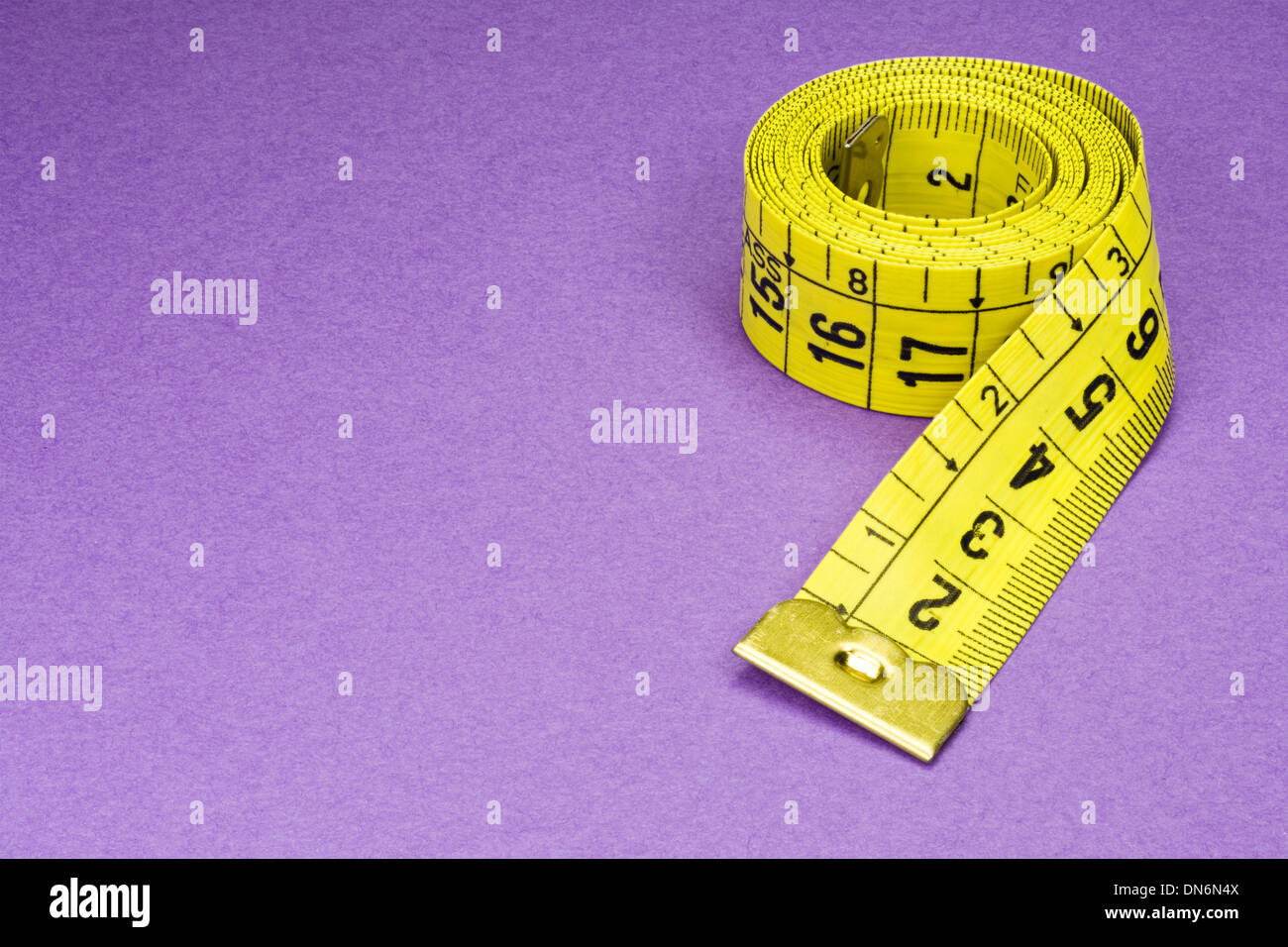 Purple tape measure hi-res stock photography and images - Alamy