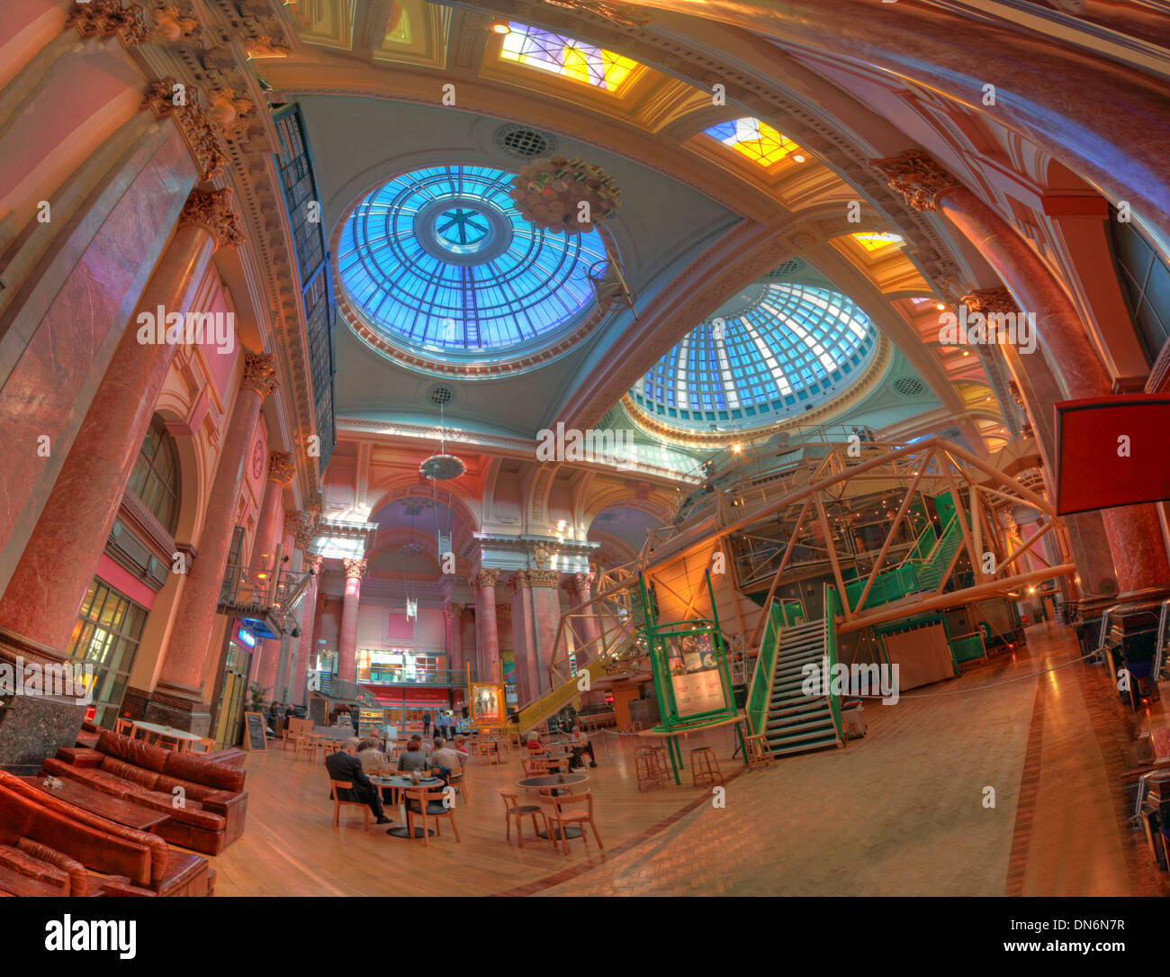 Manchester Royal Exchange Theatre Interior England UK Stock Photo