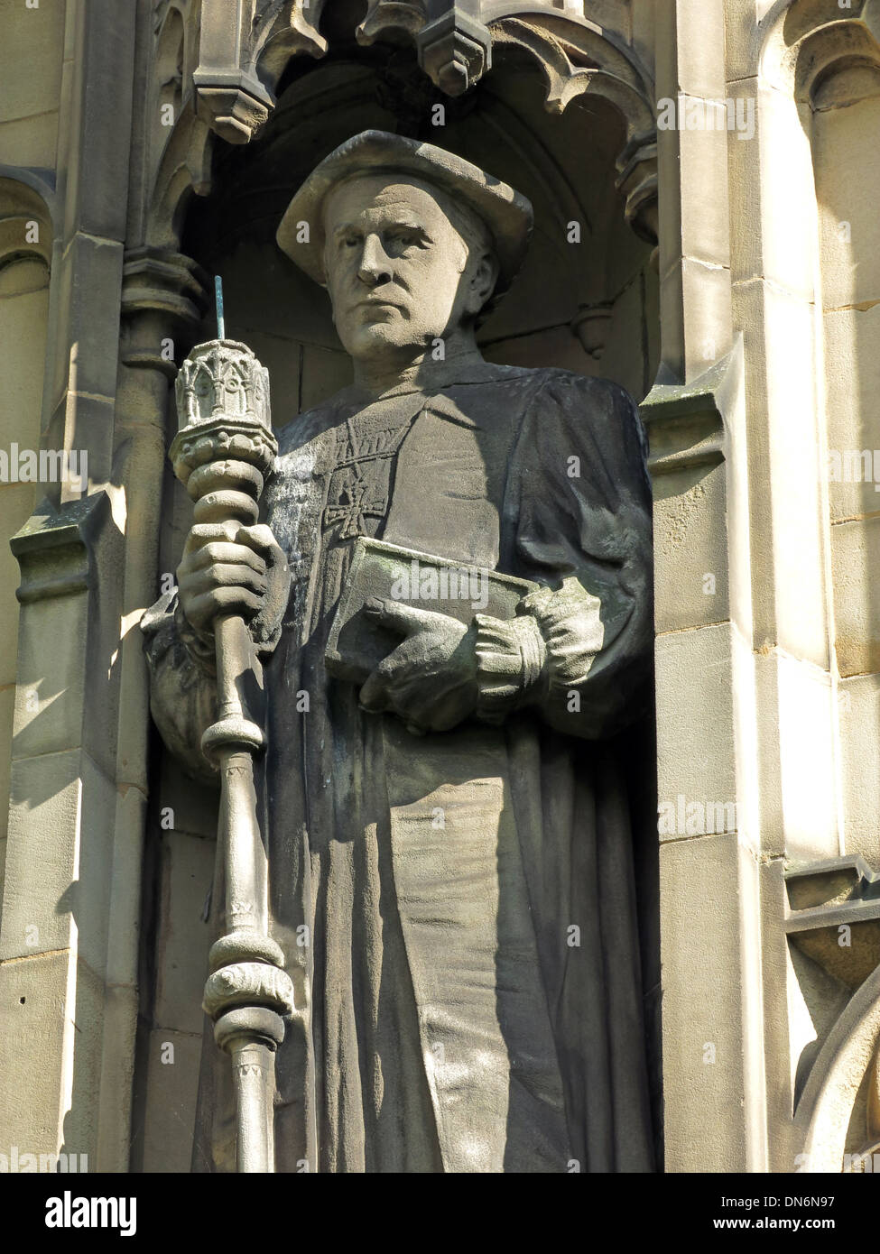 James Moorhouse Statue Manchester Cathedral England UK Stock Photo