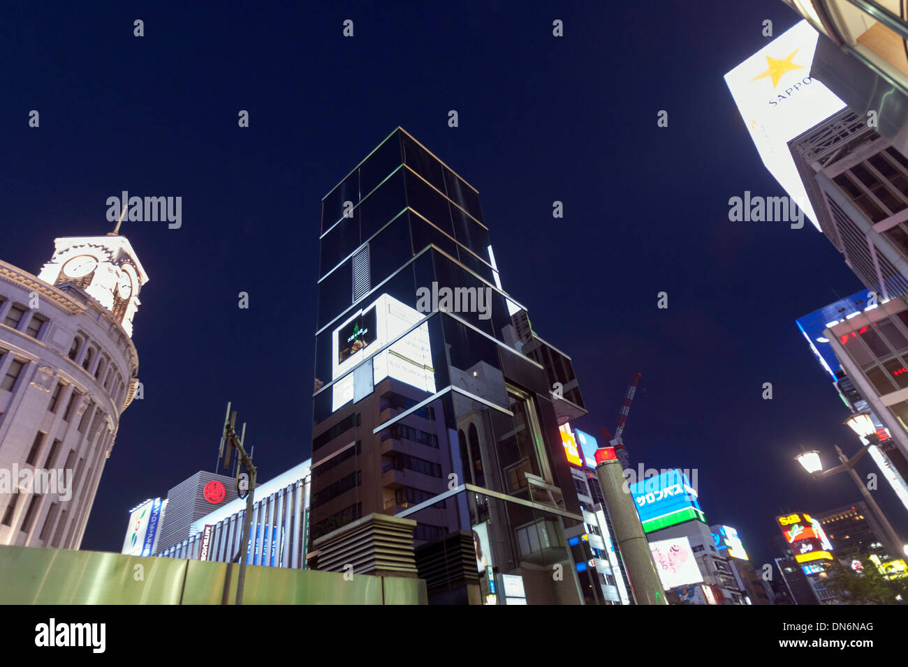 Ginza street. One of the most luxurious shopping districts in the world