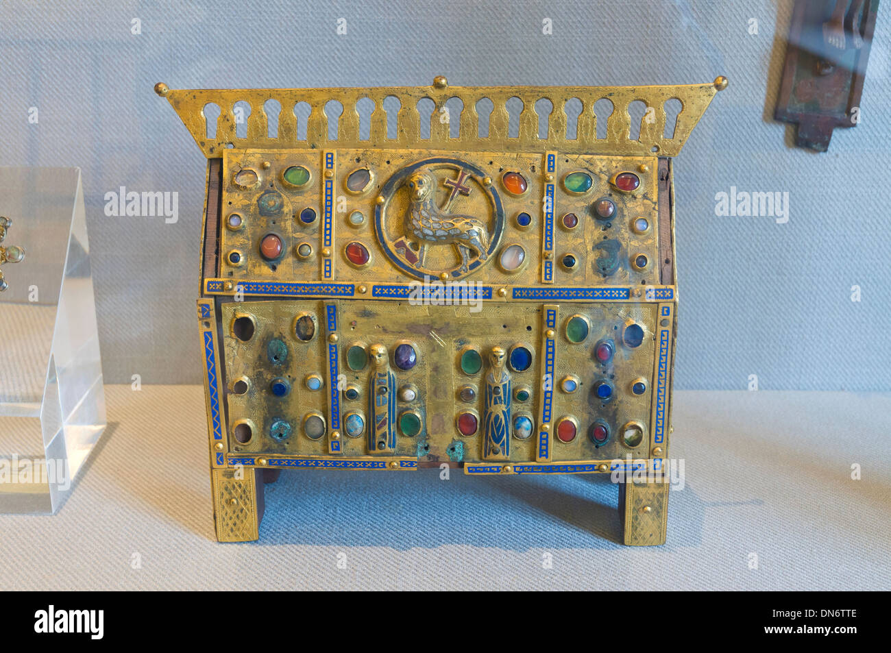 Elk213-2917 France, Alsace, Colmar, Unterlinden Museum, jewel box Stock Photo