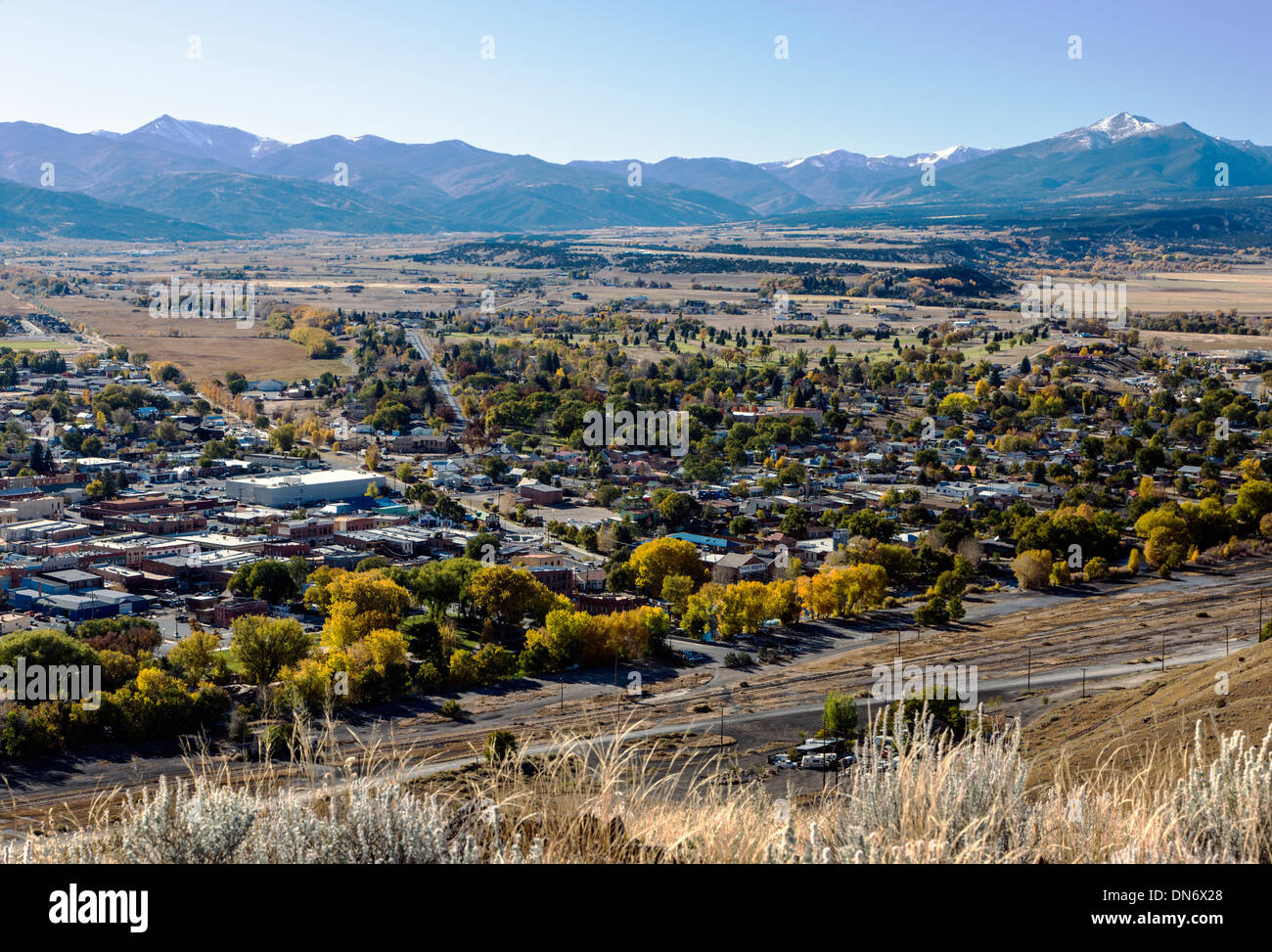 Fall Foliage Sawatch Range Rocky Stock Photos Fall Foliage