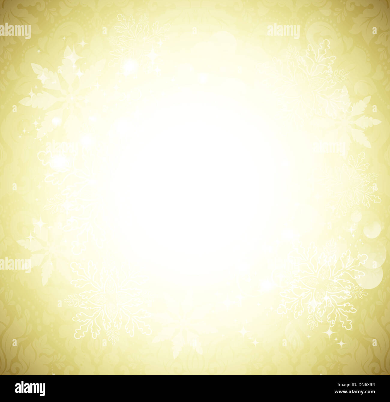Christmas background with snowflakes and stars Stock Photo - Alamy
