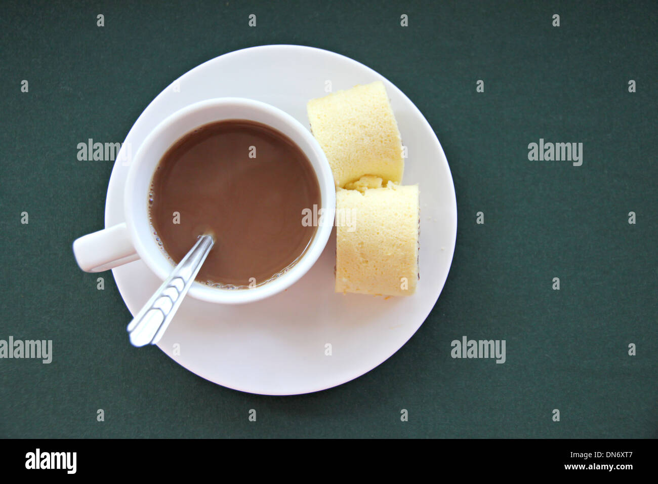 Hot cup cocoa on hi res stock photography and images Alamy