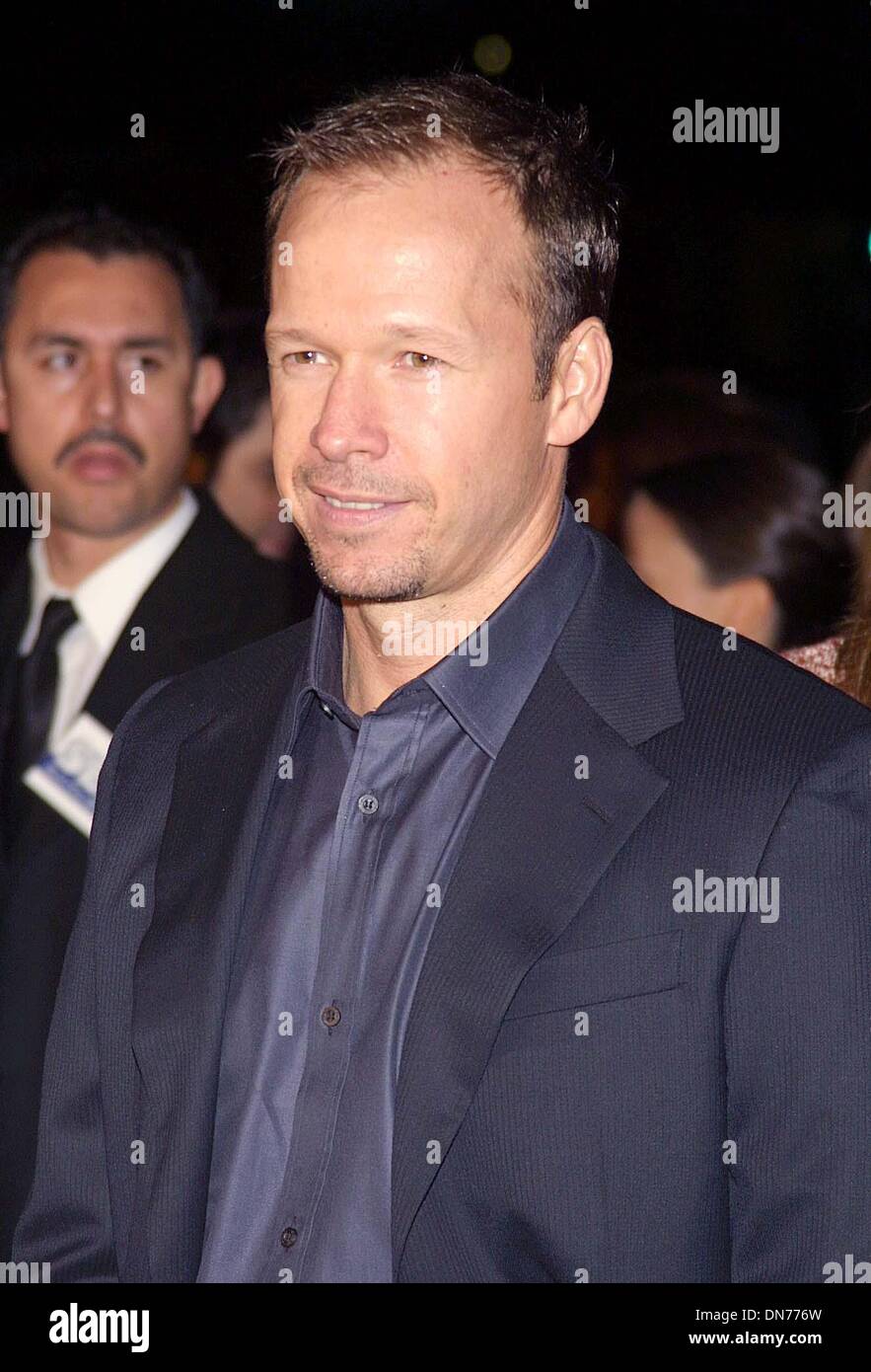 Oct. 16, 2002 - Beverly Hills, CALIFORNIA, USA - DONNIE WAHLBERG ...