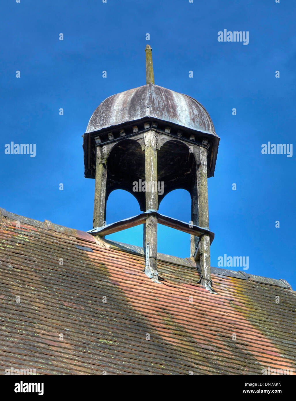 Traditional granary cupola, Herefordshire, England. Stock Photo