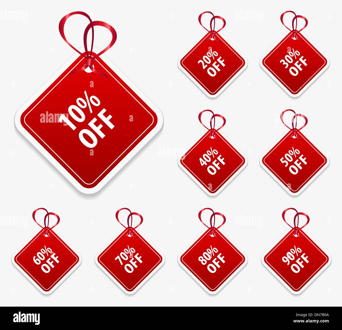 Square Price Tag Stock Vector Image & Art Alamy