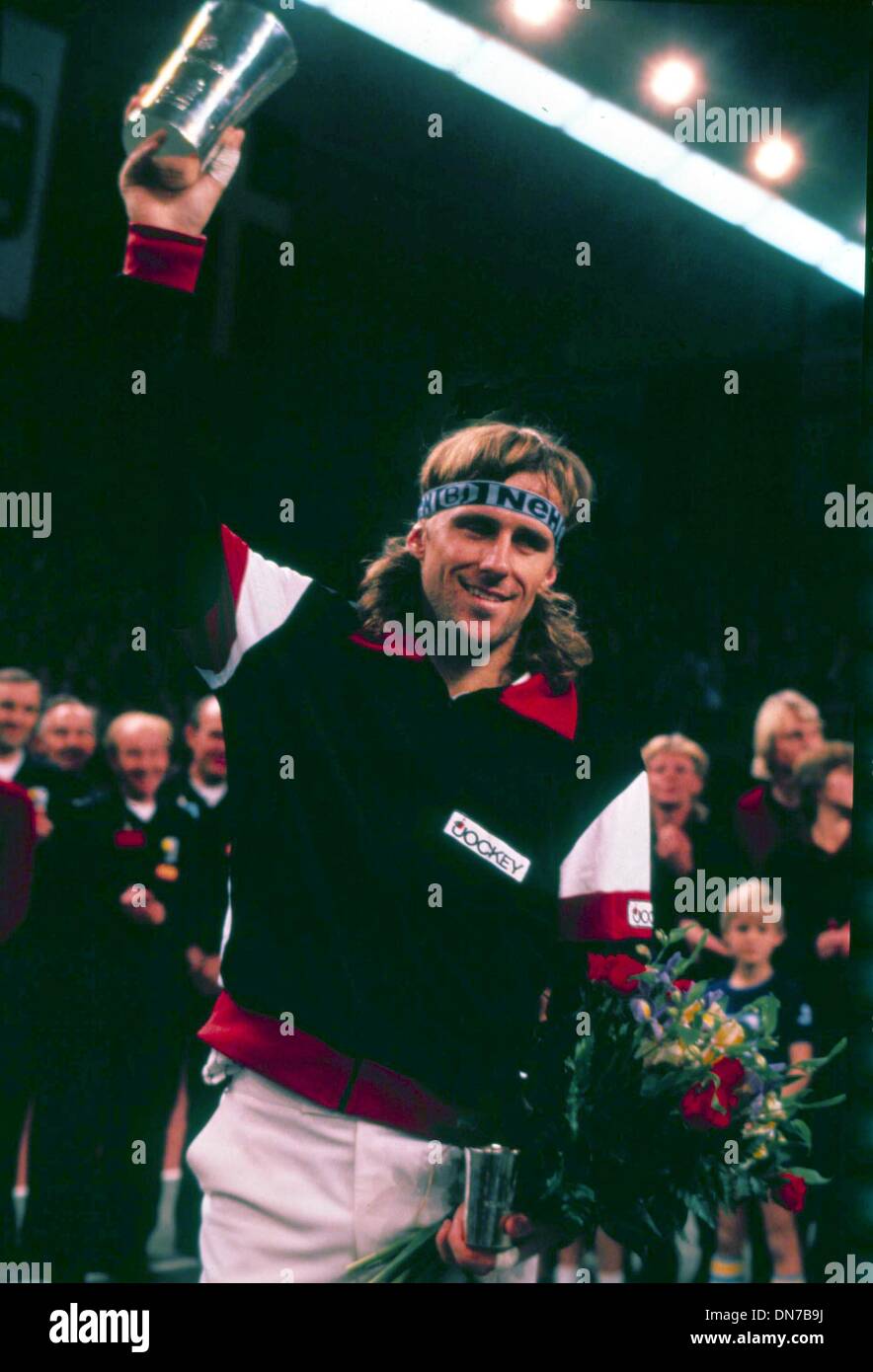 Nov. 10, 1980 - BJORN BORG AT THE ''STOCKHOLM OPEN'' IN THE ROYAL TENNIS  HALL IN STOCKHOLM 11/10/1980.#11512.Â© PRESSENS BILD/(Credit Image: © Globe  Photos/ZUMAPRESS.com Stock Photo - Alamy