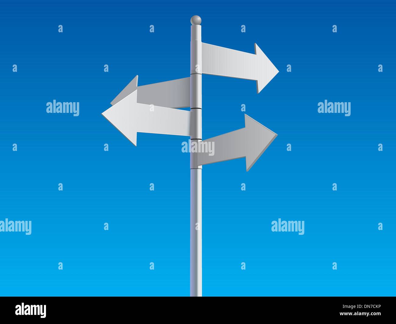 Crossroad vector vectors hi-res stock photography and images - Alamy