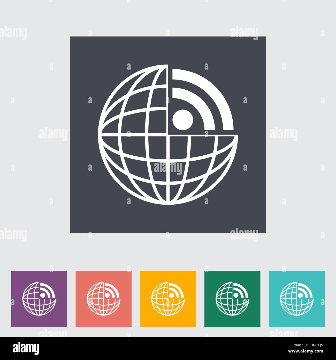 RSS icon Stock Vector