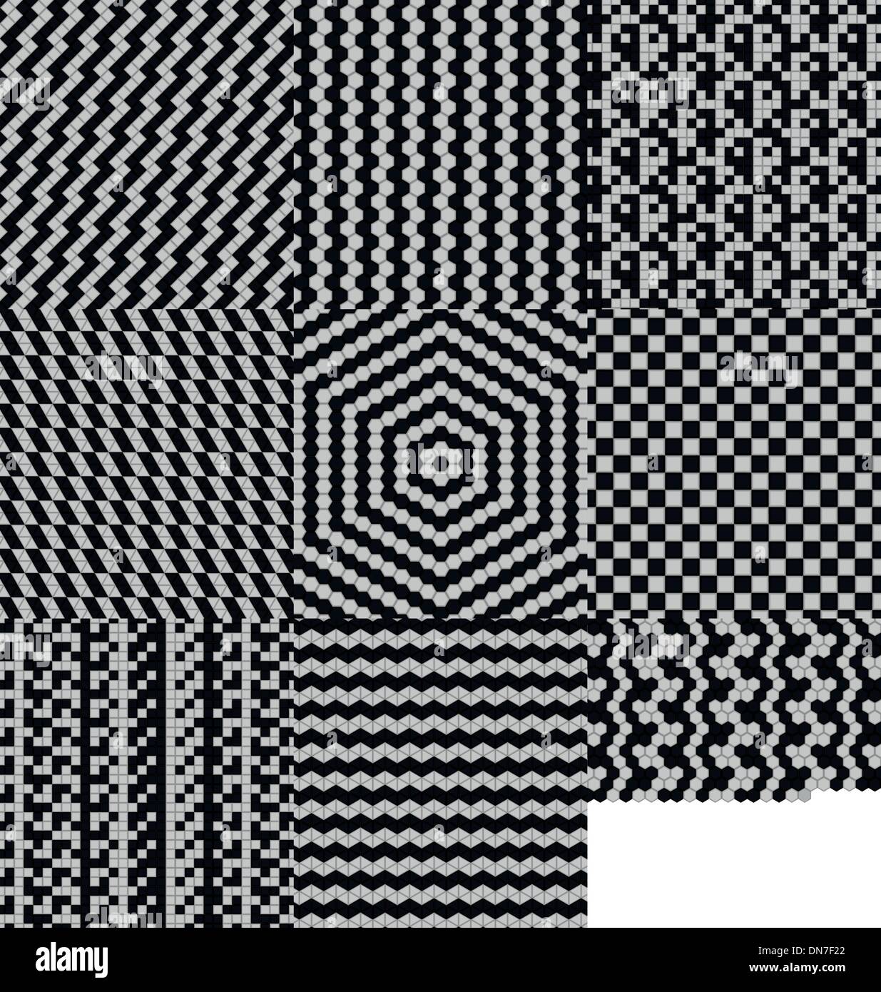 Square patterns Stock Vector Image & Art Alamy