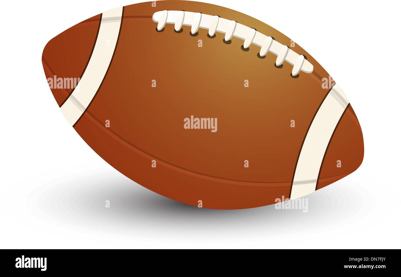 American Football Ball Stock Vector Image & Art Alamy