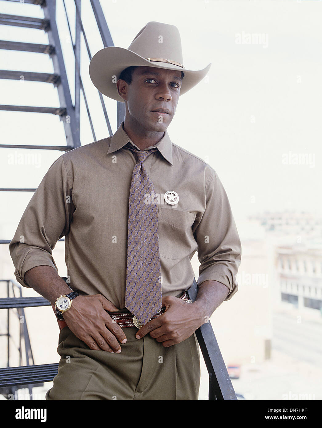 Aug. 20, 1999 - K17803CM.WALKER, TEXAS RANGER.TV-FILM STILL.SUPPLIED BY    CLARENCE GILYARD(Credit Image: © Globe Photos/ZUMAPRESS.com) Stock Photo