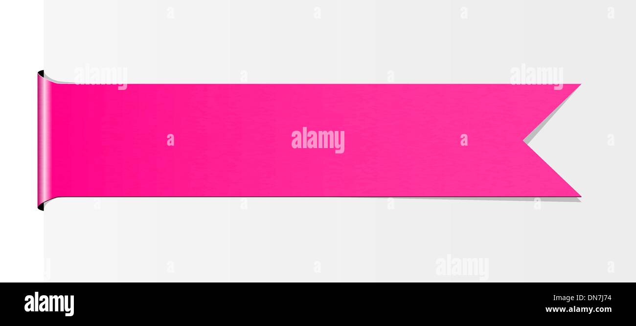 The pink ribbon Stock Vector Image & Art - Alamy