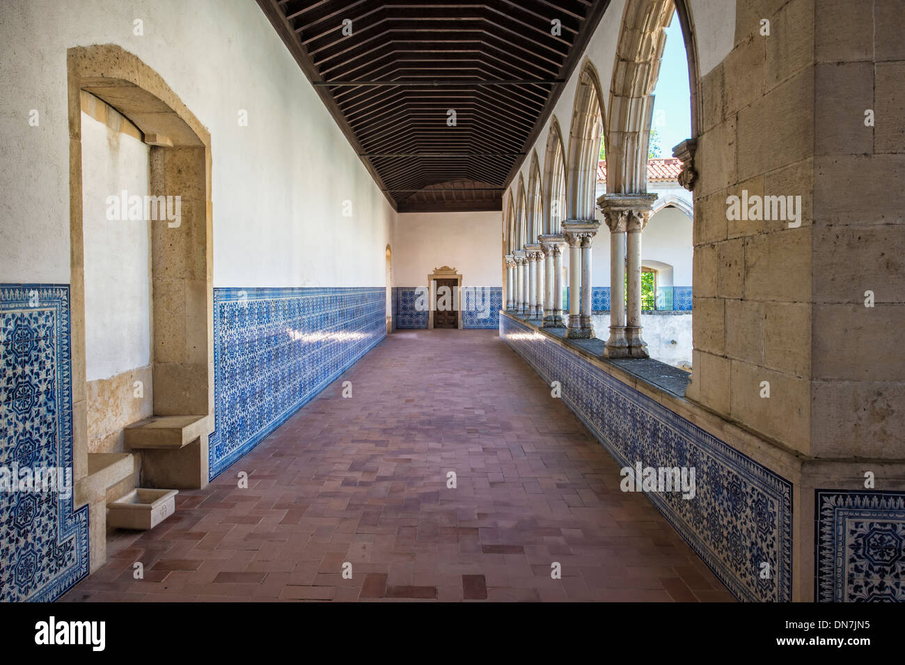 Convent of the Order of Christ, Washing Cloister, Tomar, Estremadura ...