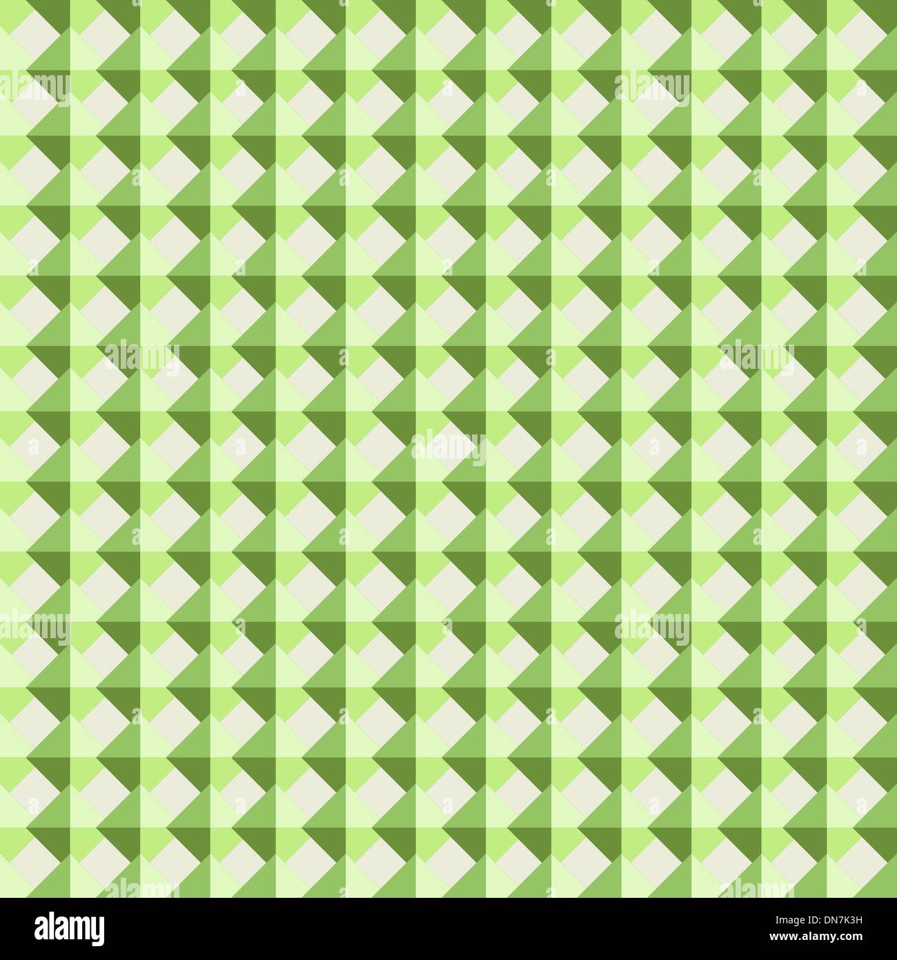 Abstract Green Seamless Geometric Vector Pattern Stock Vector